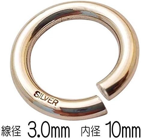 Amazon.co.jp: svp-26 シルバー925 刻印付き 丸カン 1個売り